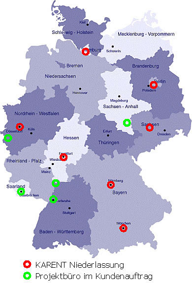 Outplacement Beratung Standorte Deutschland